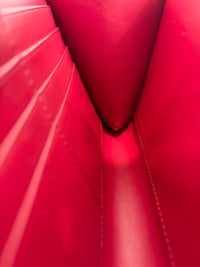 DG Amore Clutch Bag in Red Leather