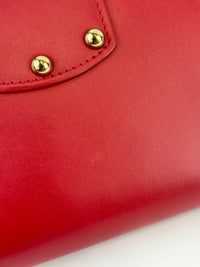 DG Amore Clutch Bag in Red Leather