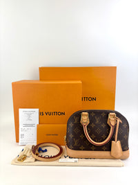 Alma BB Monogram Canvas