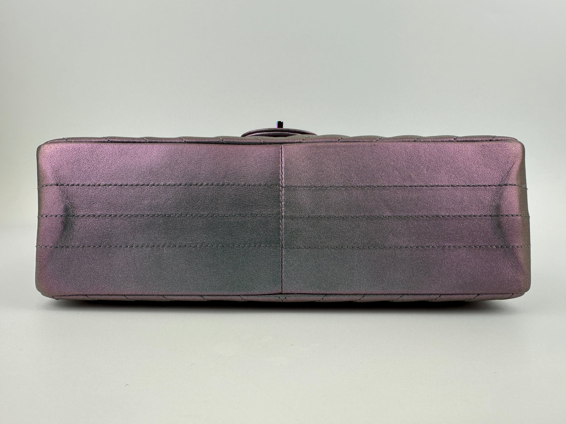 2.55 Reissue Iridescent Chevron 226 Rainbow Hardware Flap Bag