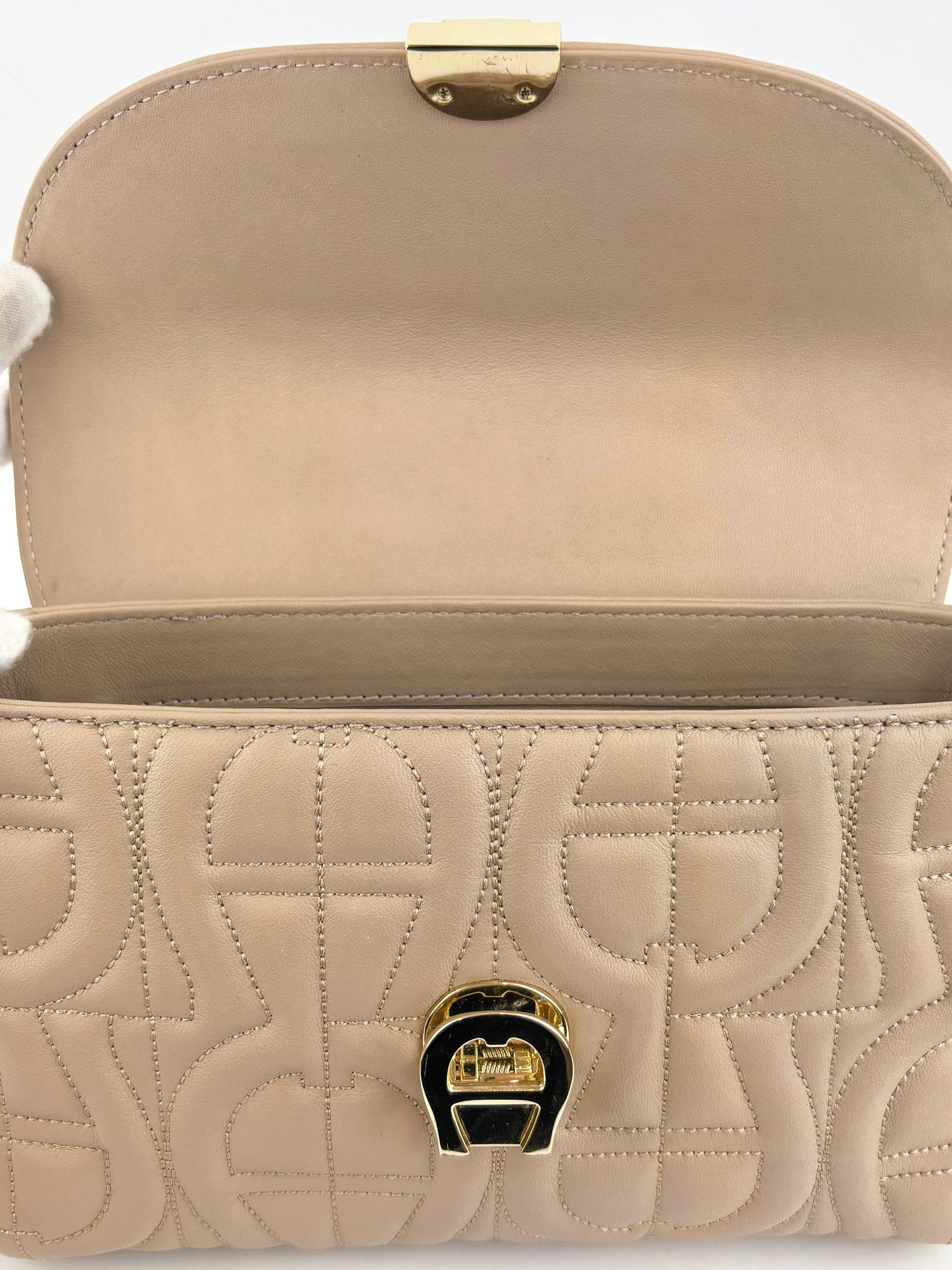 Genoveva Evening Bag in Taupe