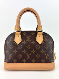 Alma BB Monogram Canvas