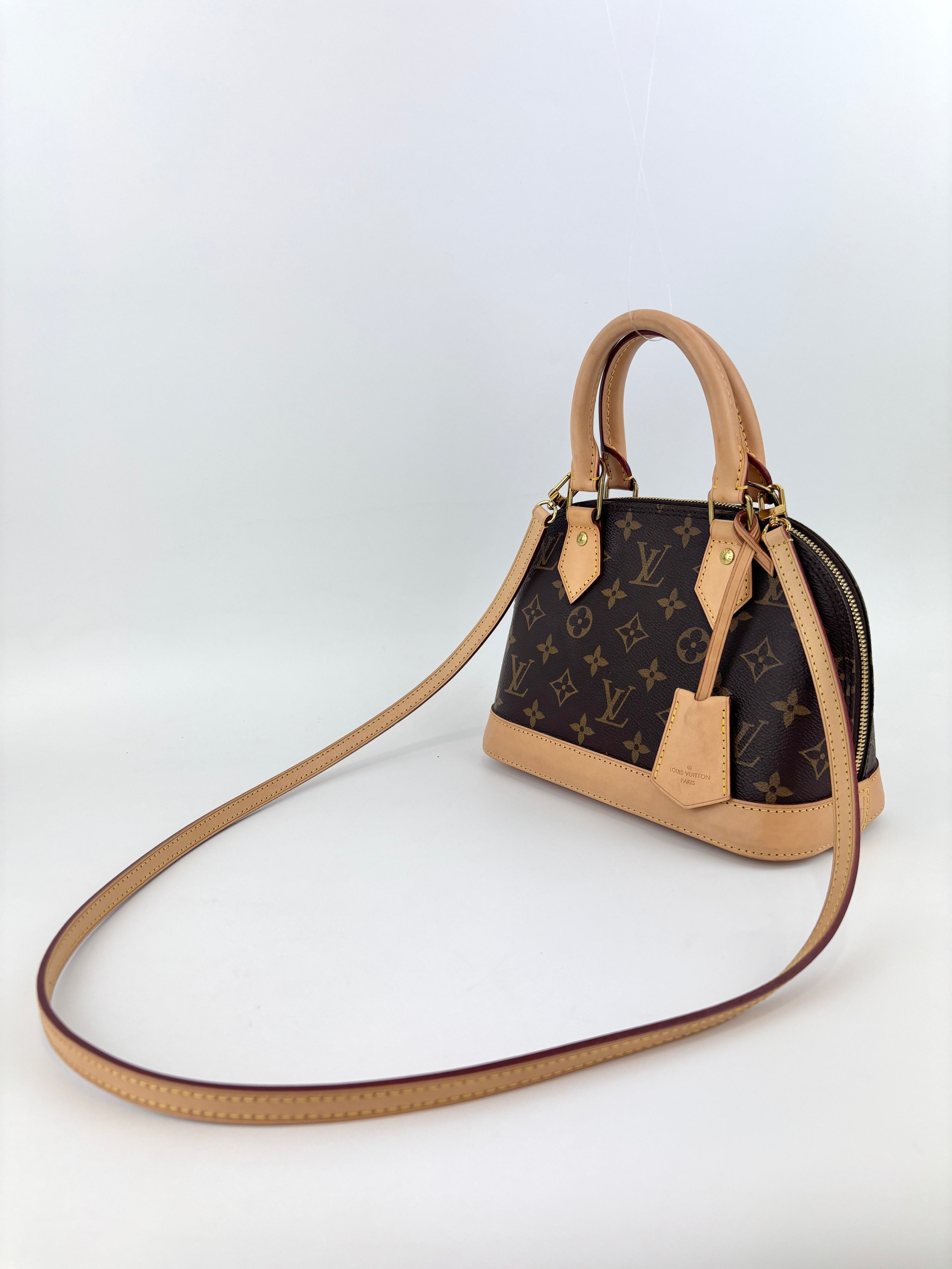 Louis Vuitton Alma BB Monogram Canvas | Glampot