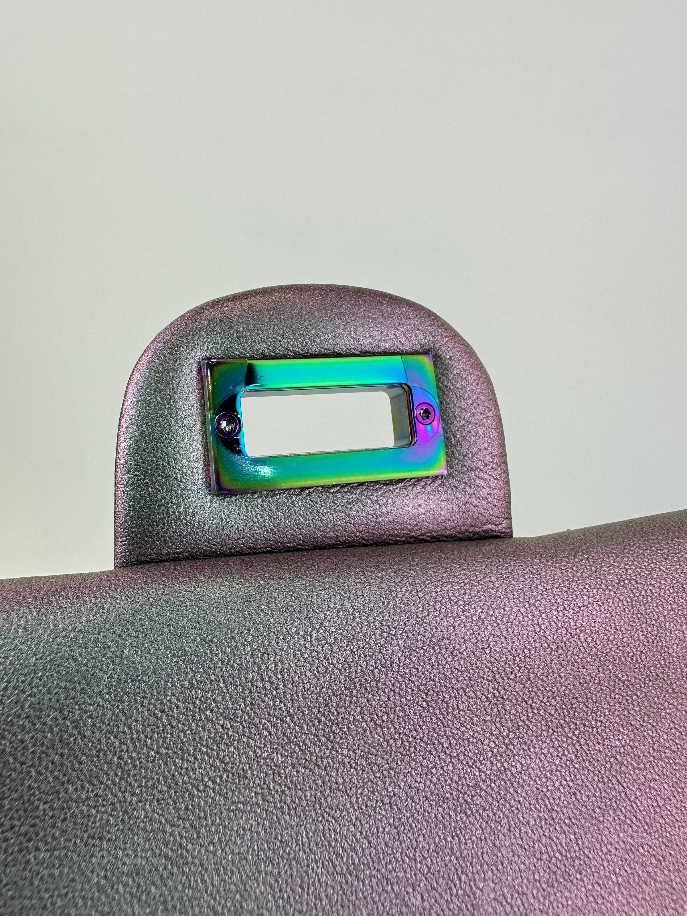 2.55 Reissue Iridescent Chevron 226 Rainbow Hardware Flap Bag