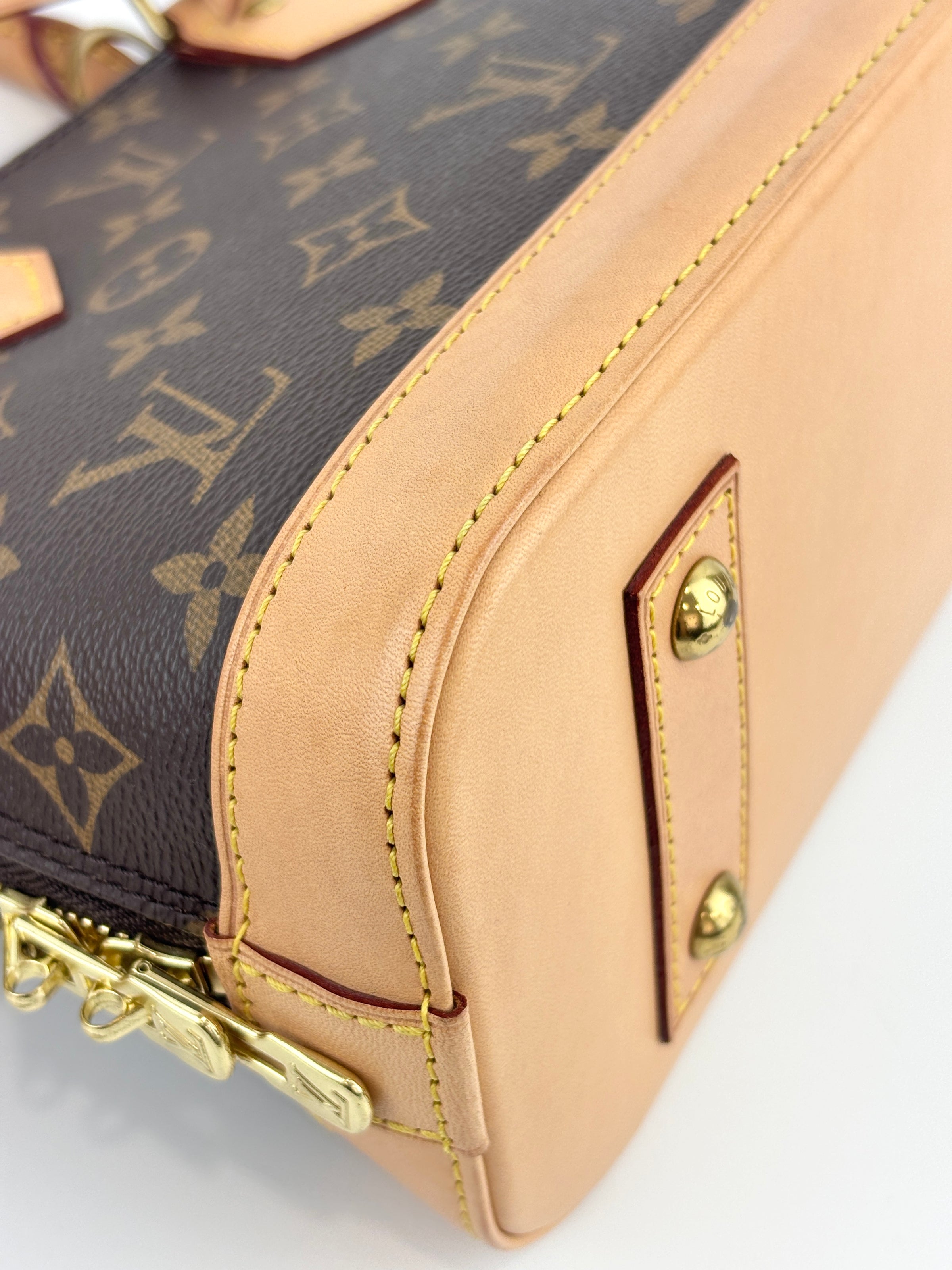 Alma BB Monogram Canvas