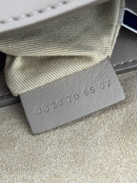 Small Tess Day Bag Motty Grey Grained & Smooth Calfskin MHW