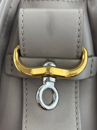 Small Tess Day Bag Motty Grey Grained & Smooth Calfskin MHW