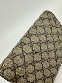 GG Supreme Dionysus Beige & Ebony Wallet On Chain