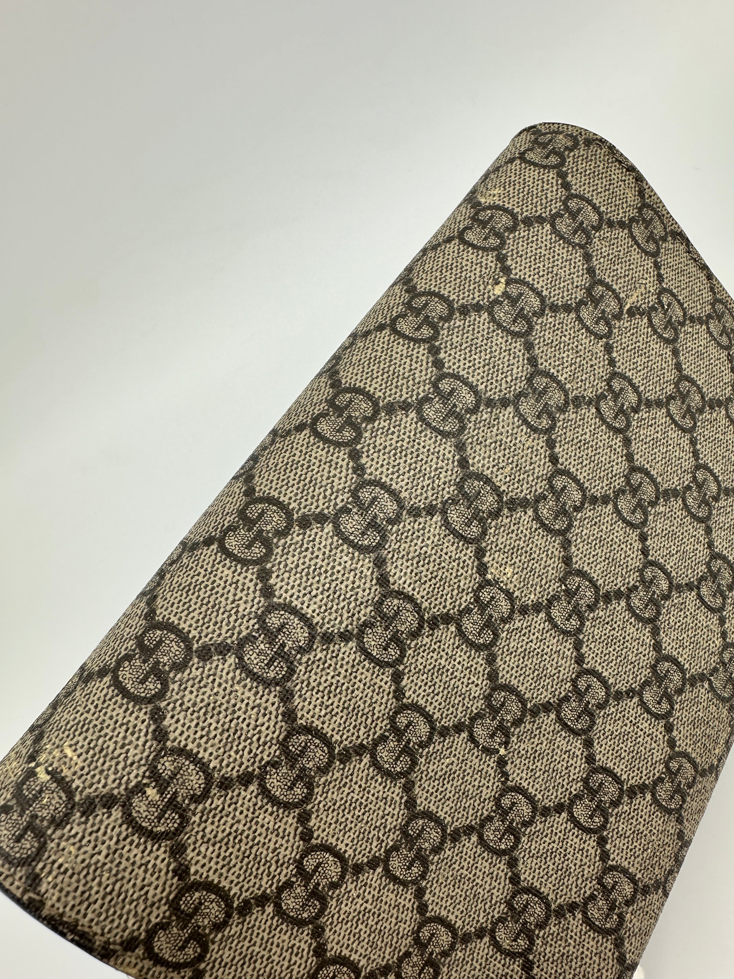 GG Supreme Dionysus Beige & Ebony Wallet On Chain