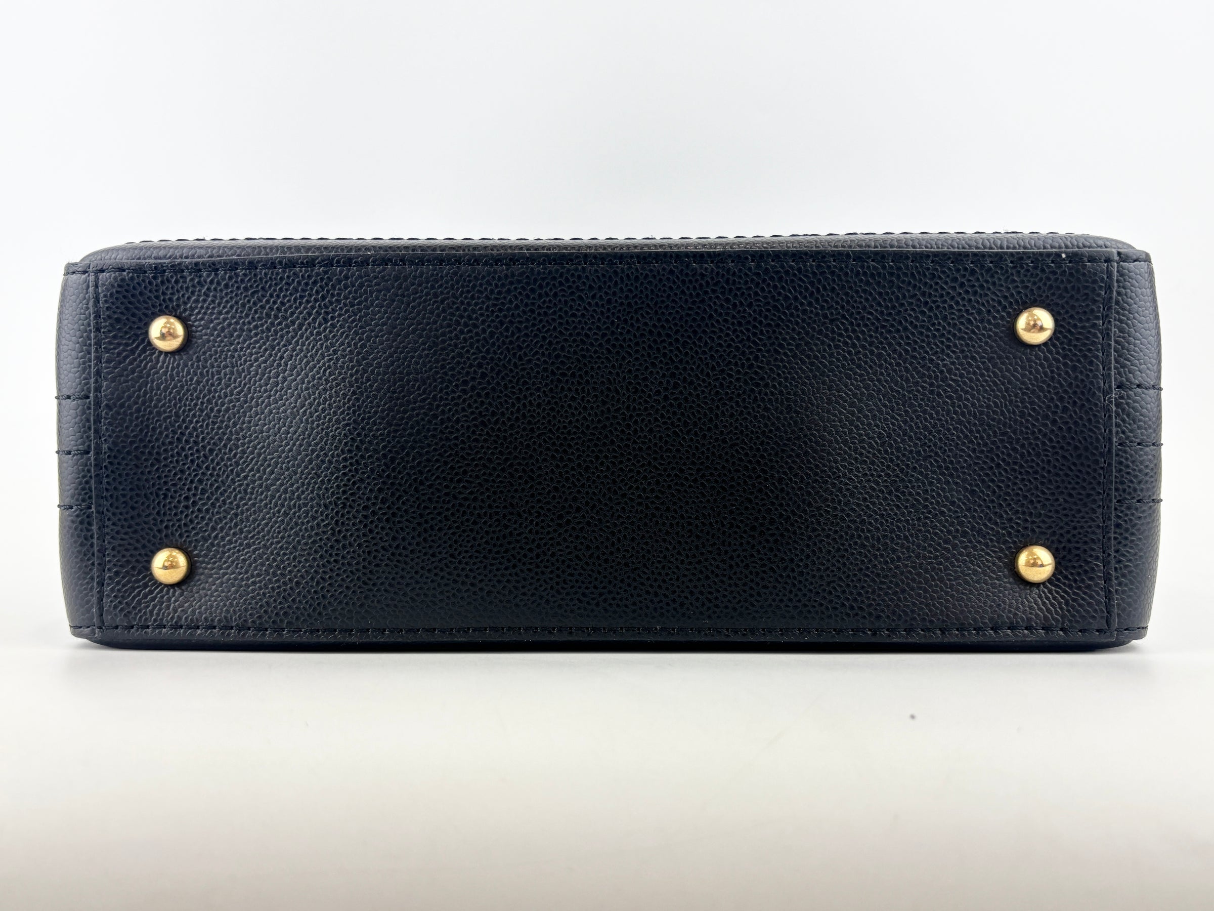 Black Bullskin Shopping Bag AGHW