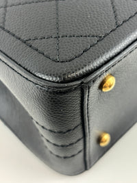 Black Bullskin Shopping Bag AGHW