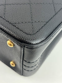 Black Bullskin Shopping Bag AGHW