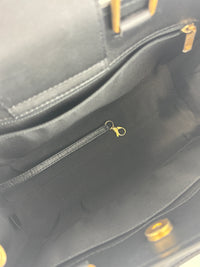 Black Bullskin Shopping Bag AGHW