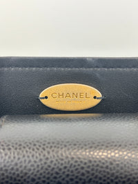 Black Bullskin Shopping Bag AGHW