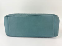 GST Grand Shopping Tote in Light Blue Caviar Leather SHW