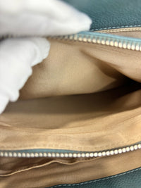GST Grand Shopping Tote in Light Blue Caviar Leather SHW