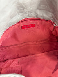 Grey Ultra Stitch Flap Bag SHW