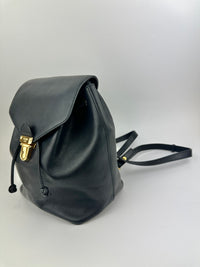 Vitello Cruise F is Fendi Black Drawstring Backpack