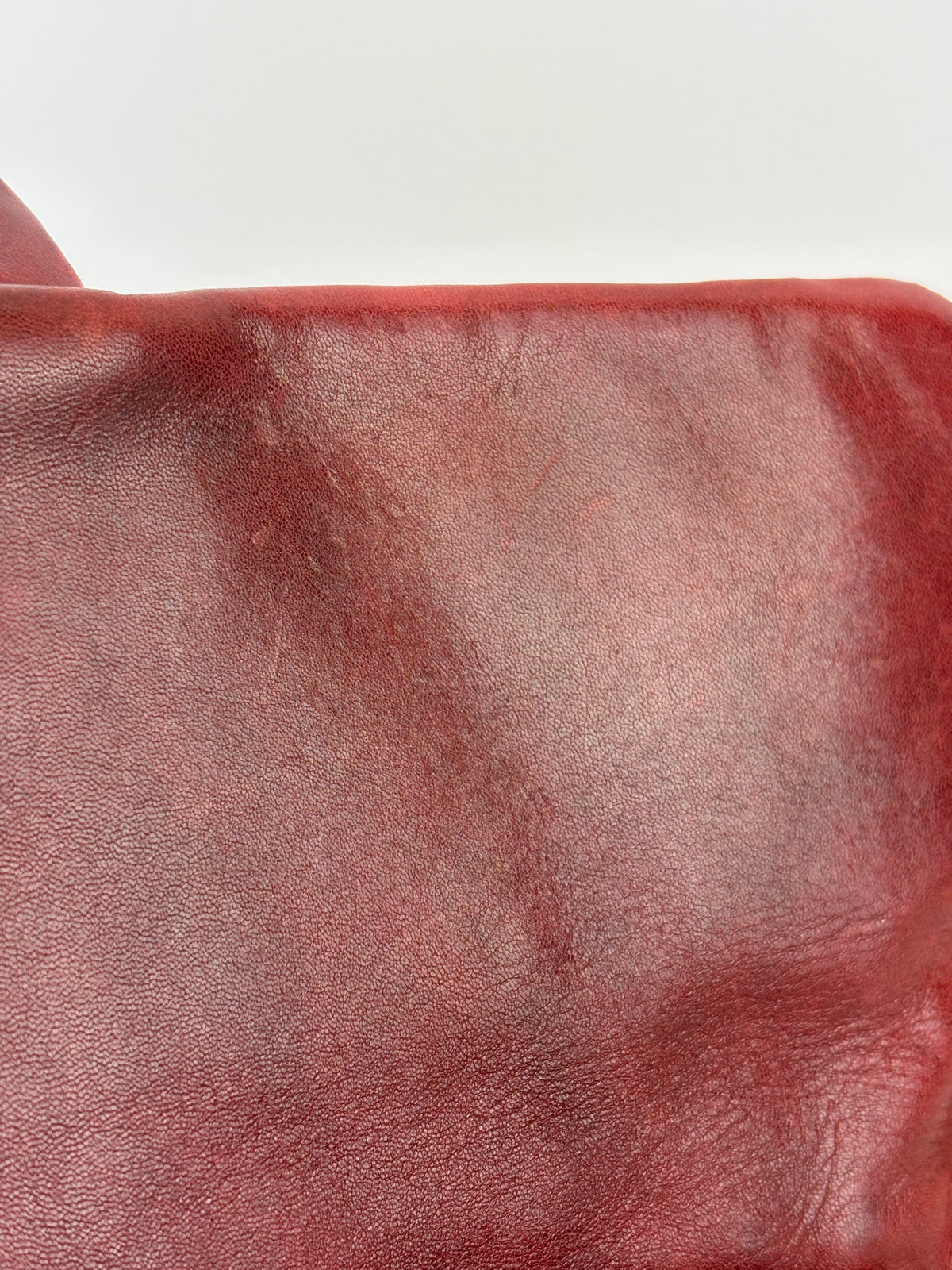 Coco Rain Jumbo Flap Bag in Red / Orange Quilted Lambskin SHW