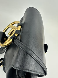 Vitello Cruise F is Fendi Black Drawstring Backpack