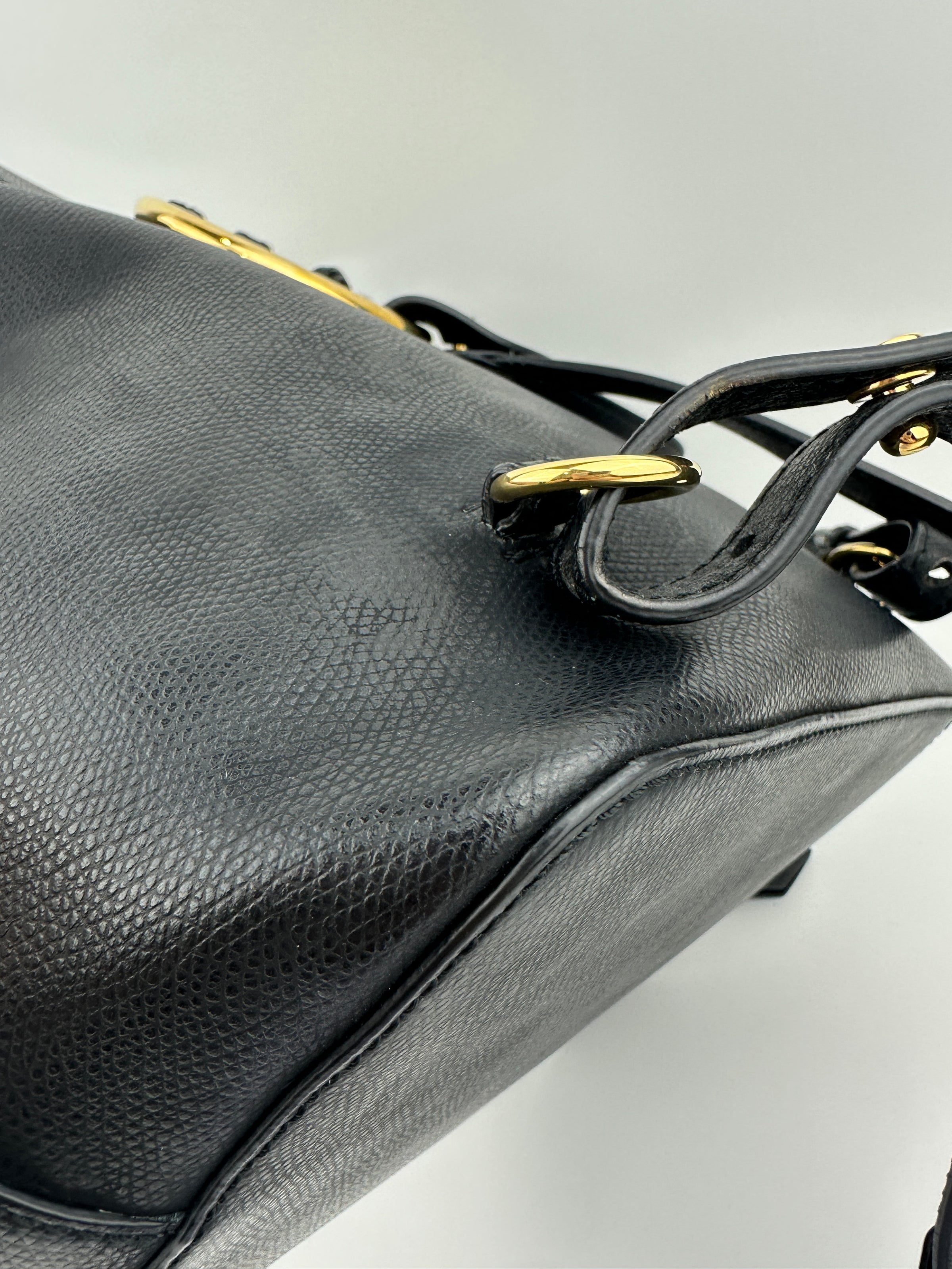 Vitello Cruise F is Fendi Black Drawstring Backpack