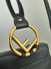 Vitello Cruise F is Fendi Black Drawstring Backpack