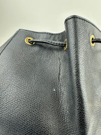 Vitello Cruise F is Fendi Black Drawstring Backpack