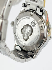 Aquaracer Quartz 27mm Ladies Watch White Mother-of-Pearl Dial / Steel Bracelet