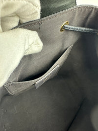 Vitello Cruise F is Fendi Black Drawstring Backpack