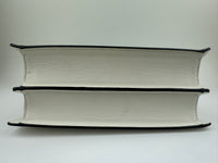 Mezzanin Visetos Colorblock Black / Green / White Leather Crossbody Bag