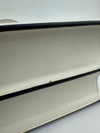 Mezzanin Visetos Colorblock Black / Green / White Leather Crossbody Bag