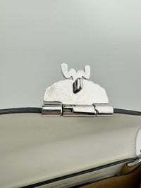 Mezzanin Visetos Colorblock Black / Green / White Leather Crossbody Bag