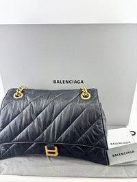 Crush Medium Leather Shoulder Bag