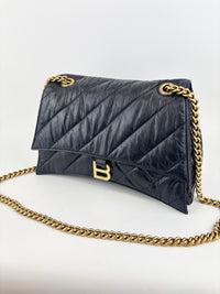 Crush Medium Leather Shoulder Bag