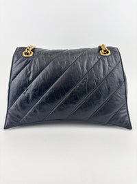Crush Medium Leather Shoulder Bag