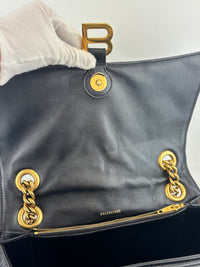 Crush Medium Leather Shoulder Bag
