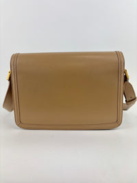 Medium Solferino Satchel Box Leather Tan