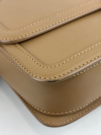 Medium Solferino Satchel Box Leather Tan