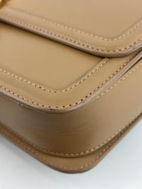 Medium Solferino Satchel Box Leather Tan