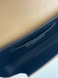 Medium Solferino Satchel Box Leather Tan