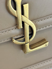 Medium Solferino Satchel Box Leather Tan