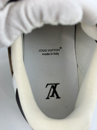 1ABF4L Rivoli Sneakers White with Vintage Monogram Size 9