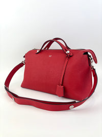 8BL125 红色小牛皮大号By The Way手袋