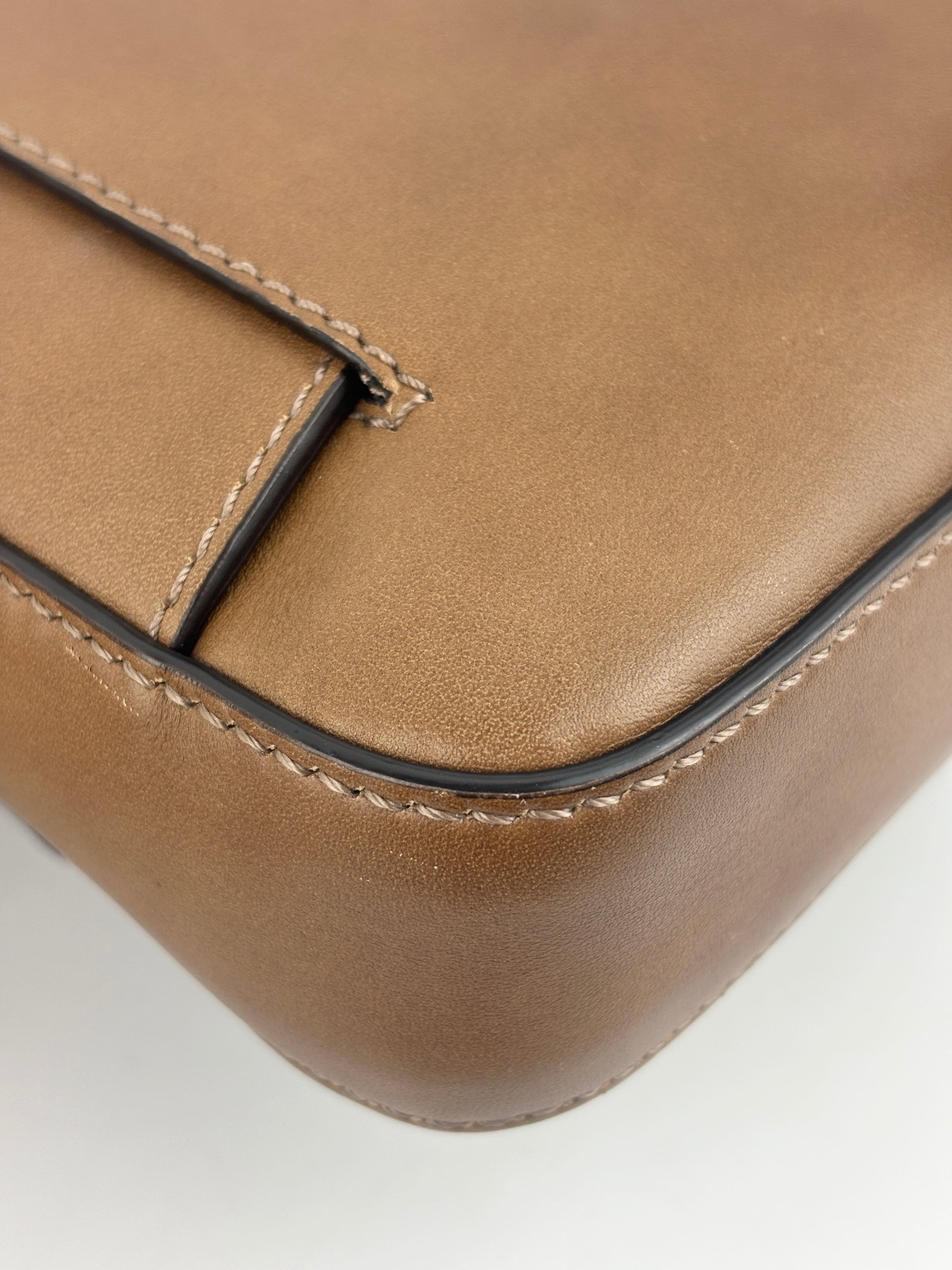 SS2020 Men’s Laser Cut FF Baguette Belt / Crossbody Bag