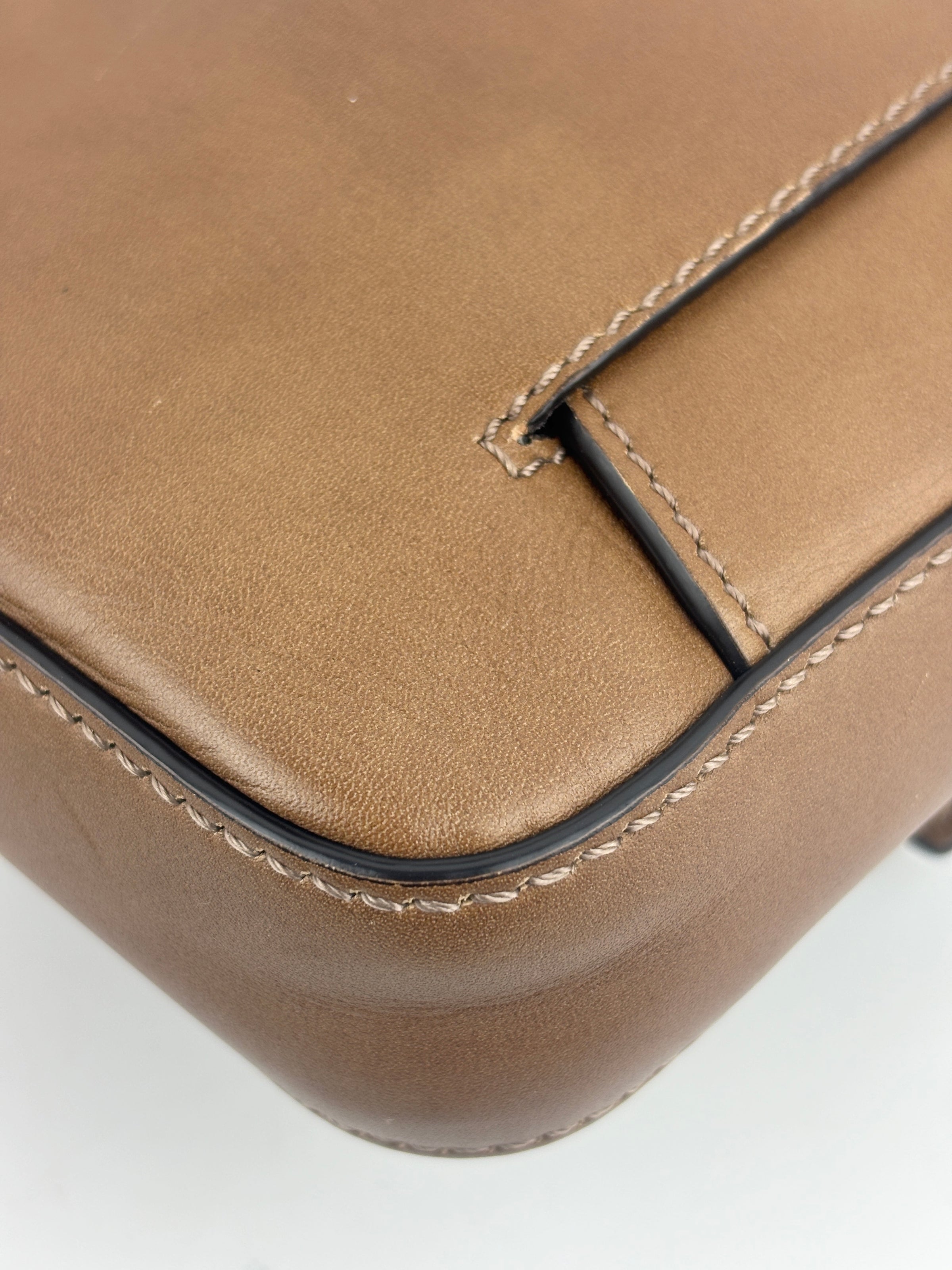 SS2020 Men’s Laser Cut FF Baguette Belt / Crossbody Bag