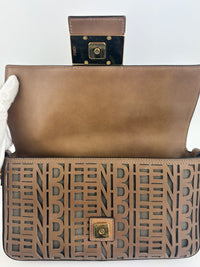 SS2020 Men’s Laser Cut FF Baguette Belt / Crossbody Bag