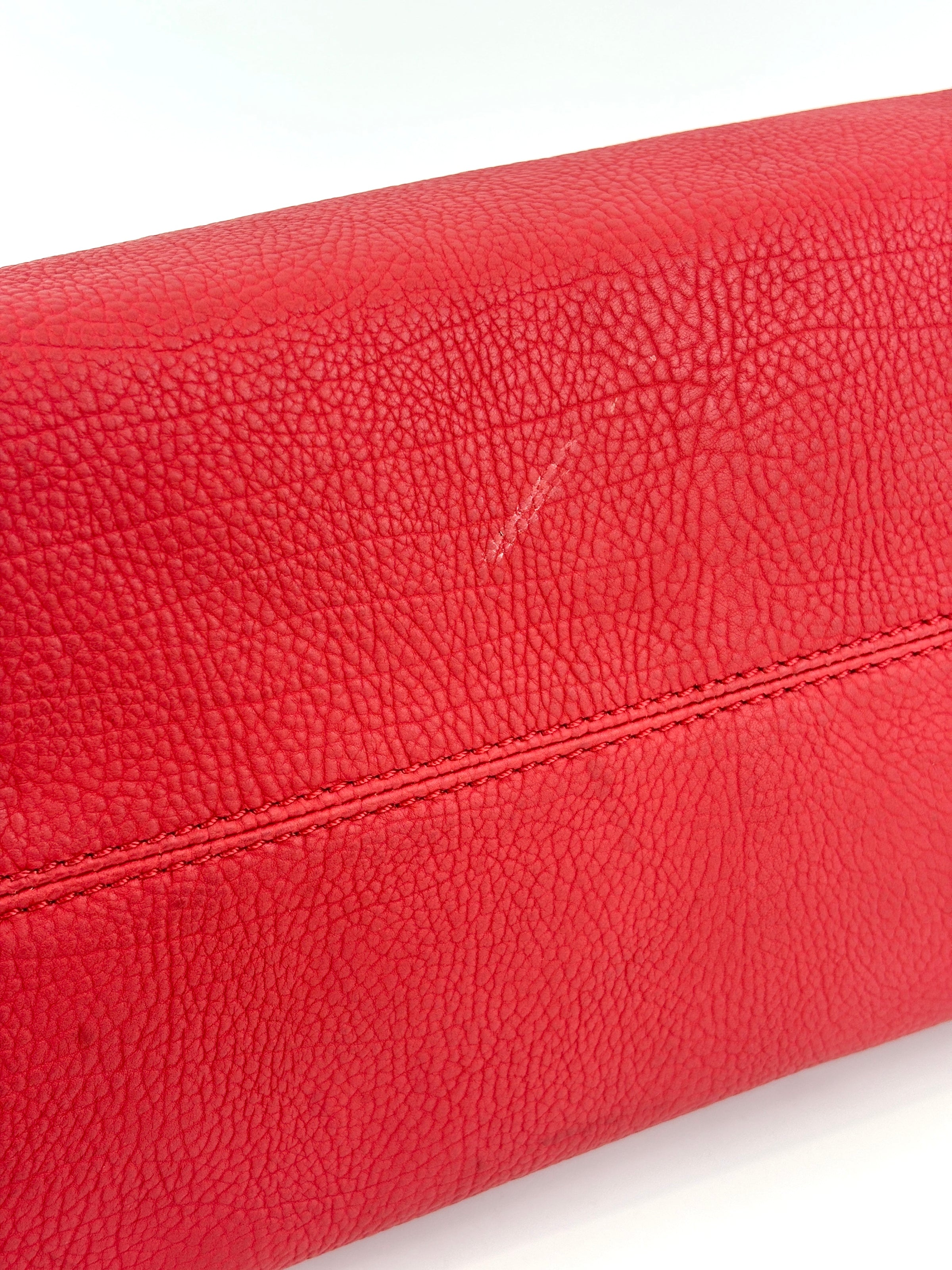 8BL125 红色小牛皮大号By The Way手袋