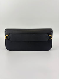 Loco Crossbody Bag in Black Calfskin