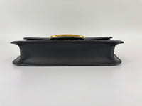 Loco Crossbody Bag in Black Calfskin
