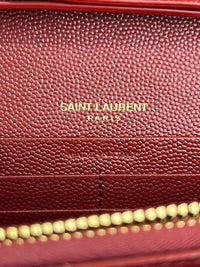 Cassandre Envelope Chain Wallet in Red GHW WOC in Red